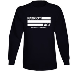 Patriot Act With Hasan Minhaj Netflix Television Series Fan Vintage Long Sleeve T Shirt