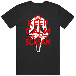Scream Keep Calm And Watch Popular Horror Movie Vintage T Shirt Scream Keep Calm And Watch Popular Horror Movie Vintage T Shirt