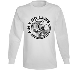 Ain't No Laws When You're Drinking Claws Hard Seltzer Lovers Vintage Long Sleeve T Shirt Ain't No Laws When You're Drinking Claws Hard Seltzer Lovers Vintage Long Sleeve T Shirt