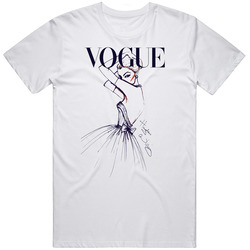 Vogue Retro Design Tee Unisex Classic Vintage T Shirt Vogue Retro Design Tee Unisex Classic Vintage T Shirt