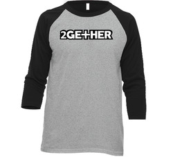 2ge+her Fictional Band 2gether Favorite Movie Fan Raglan Vintage Raglan 3/4 Sleeve Shirt 2ge+her Fictional Band 2gether Favorite Movie Fan Raglan Vintage Raglan 3/4 Sleeve Shirt