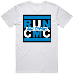 Run Cmc And Throw Christian Mccaffrey Carolina Football Fan Vintage T Shirt Run Cmc And Throw Christian Mccaffrey Carolina Football Fan Vintage T Shirt