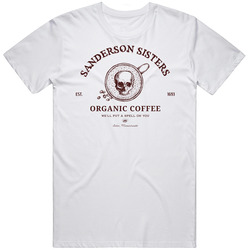 Hocus Pocus Sanderson Sisters Coffee Shop Logo Parody Salem Halloween Movie Vintage T Shirt Hocus Pocus Sanderson Sisters Coffee Shop Logo Parody Salem Halloween Movie Vintage T Shirt