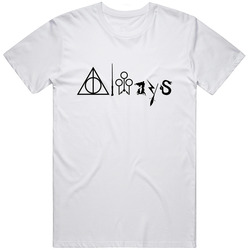 Harry Potter Always Logo Unisex Cotton Classic Vintage T Shirt