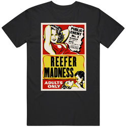 Reefer Madness Retro Classic Weed Movie Vintage T Shirt Reefer Madness Retro Classic Weed Movie Vintage T Shirt