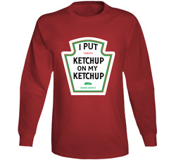I Put Ketchup On My Ketchup Derek Watt Ketchup King Los Angeles C Football Fan Vintage Long Sleeve T Shirt I Put Ketchup On My Ketchup Derek Watt Ketchup King Los Angeles C Football Fan Vintage Long Sleeve T Shirt