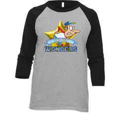 One Hit Wonders Funny Softball Baseball Team Jersey Raglan Vintage Raglan 3/4 Sleeve Shirt One Hit Wonders Funny Softball Baseball Team Jersey Raglan Vintage Raglan 3/4 Sleeve Shirt