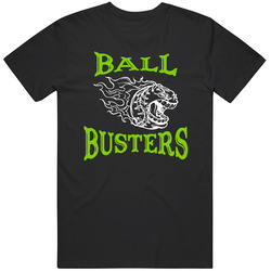 Ball Busters Flaming Baseball Sports Fan Vintage T Shirt Ball Busters Flaming Baseball Sports Fan Vintage T Shirt