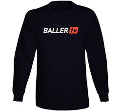 Baller Tv Live Streaming Amatuer Sports Fan Vintage Long Sleeve T Shirt