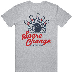 Spare Change Bowling Team Vintage T Shirt Spare Change Bowling Team Vintage T Shirt
