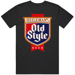 Heilemans Old Style Beer Retro Brew Vintage T Shirt Heilemans Old Style Beer Retro Brew Vintage T Shirt