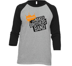 The Naked Brothers Band Nickelodeon Tv Show Fictional Band Raglan Vintage Raglan 3/4 Sleeve Shirt