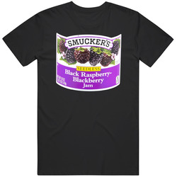 Smuckers Black Raspberry Blackberry Jam Cool Halloween Costume Vintage T Shirt Smuckers Black Raspberry Blackberry Jam Cool Halloween Costume Vintage T Shirt