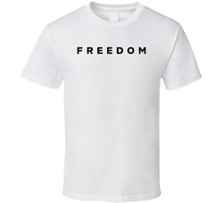 Freedom Charlie Kirk America Politics T Shirt Freedom Charlie Kirk America Politics T Shirt