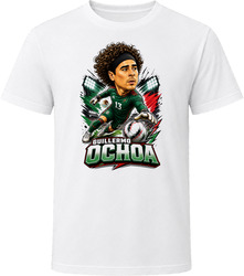 Guillermo Ochoa, Mexico Caricature Soccer 2026 T Shirt
