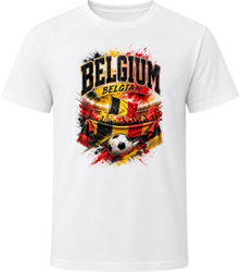 Belgium Belgian Soccer Football National Supporters T Shirt Belgium Belgian Soccer Football National Supporters T Shirt