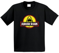 Jurassic Shark Week Jurassic Park Movie Logo Parody Mashup Fan Kids T 
