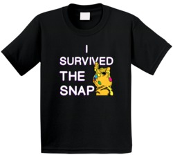 I Survived The Snap Thanos Funny Avengers Villain Infinity Gauntlet Ki I Survived The Snap Thanos Funny Avengers Villain Infinity Gauntlet Ki