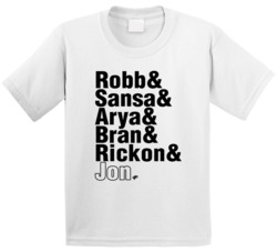 Robb Sansa Arya Bran Rickon Jon Stark Family Game Of Thrones Got Fan K Robb Sansa Arya Bran Rickon Jon Stark Family Game Of Thrones Got Fan K