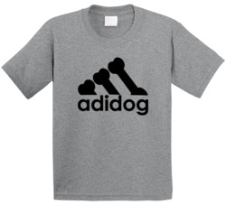 Adidog Adidas Logo Parody Kids T Shirt Adidog Adidas Logo Parody Kids T Shirt