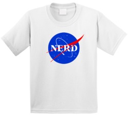 Nerd Nasa Space Program Logo Parody Geek Gift Kids T Shirt Nerd Nasa Space Program Logo Parody Geek Gift Kids T Shirt