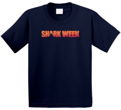 Shark Week Sunset Logo Network Trending Tv Show Fan Kids T Shirt Shark Week Sunset Logo Network Trending Tv Show Fan Kids T Shirt