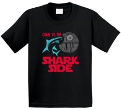 Come To The Shark Side Star Wars Parody Funny Shark Week Fan Geek Kids Come To The Shark Side Star Wars Parody Funny Shark Week Fan Geek Kids