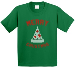 Merry Crustmas Christmas Funny Pizza Holiday Food Ugly Sweater Stitche Merry Crustmas Christmas Funny Pizza Holiday Food Ugly Sweater Stitche
