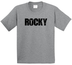 Rocky Balboa Boxing Logo The Goldbergs Retro 80s Tv Show Vintage Distr