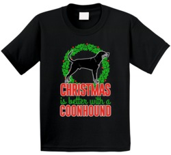 Christmas Is Better With A Coonhound Cute Holiday Custom Dog Breed Gif Christmas Is Better With A Coonhound Cute Holiday Custom Dog Breed Gif