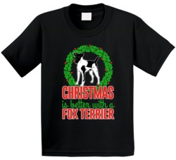 Christmas Is Better With A Fox Terrier Holiday Custom Dog Breed Gift K Christmas Is Better With A Fox Terrier Holiday Custom Dog Breed Gift K