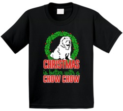 Christmas Is Better With A Chow Chow Holiday Custom Dog Breed Gift Kid Christmas Is Better With A Chow Chow Holiday Custom Dog Breed Gift Kid
