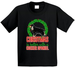 Christmas Is Better With A Cocker Spaniel Holiday Custom Dog Breed Gif Christmas Is Better With A Cocker Spaniel Holiday Custom Dog Breed Gif