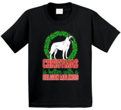 Christmas Is Better With A Belgian Malinois Cute Holiday Custom Dog Br Christmas Is Better With A Belgian Malinois Cute Holiday Custom Dog Br