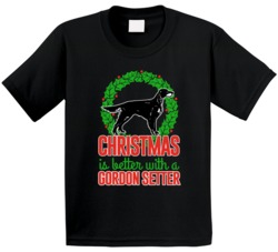 Christmas Is Better With A Gordon Setter Holiday Custom Dog Breed Gift Christmas Is Better With A Gordon Setter Holiday Custom Dog Breed Gift
