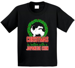 Christmas Is Better With A Japanese Chin Holiday Custom Dog Breed Gift Christmas Is Better With A Japanese Chin Holiday Custom Dog Breed Gift