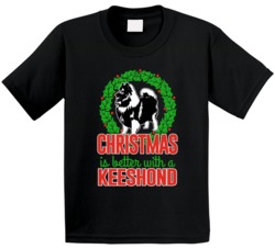 Christmas Is Better With A Keeshond Holiday Custom Dog Breed Gift Kids Christmas Is Better With A Keeshond Holiday Custom Dog Breed Gift Kids