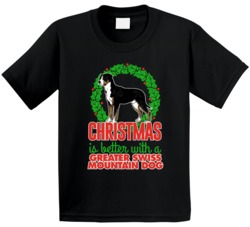 Christmas Is Better With A Greater Swiss Mountain Dog Holiday Custom B Christmas Is Better With A Greater Swiss Mountain Dog Holiday Custom B