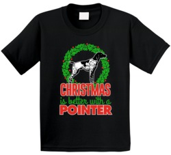 Christmas Is Better With A Pointer Holiday Custom Dog Breed Gift Kids Christmas Is Better With A Pointer Holiday Custom Dog Breed Gift Kids