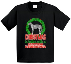 Christmas Is Better With A Scottish Deerhound Holiday Custom Dog Breed Christmas Is Better With A Scottish Deerhound Holiday Custom Dog Breed