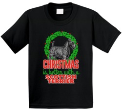 Christmas Is Better With A Scottish Terrier Holiday Custom Dog Breed G Christmas Is Better With A Scottish Terrier Holiday Custom Dog Breed G