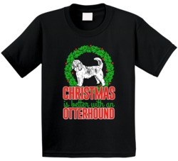 Christmas Is Better With An Otterhound Holiday Custom Dog Breed Gift K Christmas Is Better With An Otterhound Holiday Custom Dog Breed Gift K
