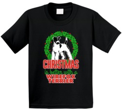 Christmas Is Better With A Wirefox Terrier Holiday Custom Dog Breed Gi Christmas Is Better With A Wirefox Terrier Holiday Custom Dog Breed Gi