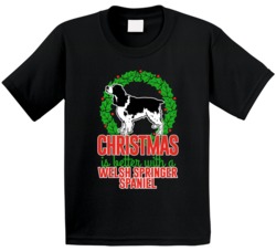 Christmas Is Better With A Welsh Springer Spaniel Custom Dog Breed Gif Christmas Is Better With A Welsh Springer Spaniel Custom Dog Breed Gif