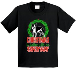 Christmas Is Better With An Australian Cattle Cute Holiday Custom Dog Christmas Is Better With An Australian Cattle Cute Holiday Custom Dog