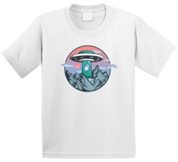 Ufo Shark Cute Funny Kids T Shirt Ufo Shark Cute Funny Kids T Shirt