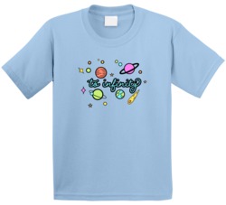 Cute Space Galaxy To Infinity Kids T Shirt Cute Space Galaxy To Infinity Kids T Shirt