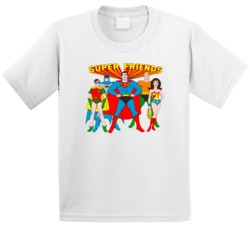 Super Friends Best Kids Tv Shows T Shirt Super Friends Best Kids Tv Shows T Shirt