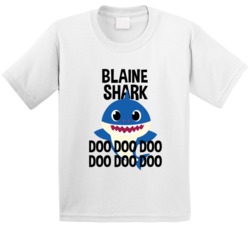Blaine Shark Doo Doo Doo Baby Shark Popular Childrens Show Personalize Blaine Shark Doo Doo Doo Baby Shark Popular Childrens Show Personalize