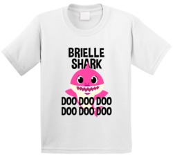 Brielle Shark Doo Doo Doo Baby Shark Popular Childrens Show Personaliz Brielle Shark Doo Doo Doo Baby Shark Popular Childrens Show Personaliz
